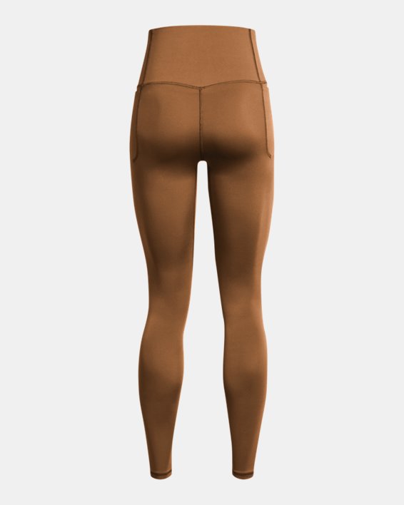 UA Meridian Ultra Leggings mit hohem Bund für Damen, Brown, pdpMainDesktop image number 5